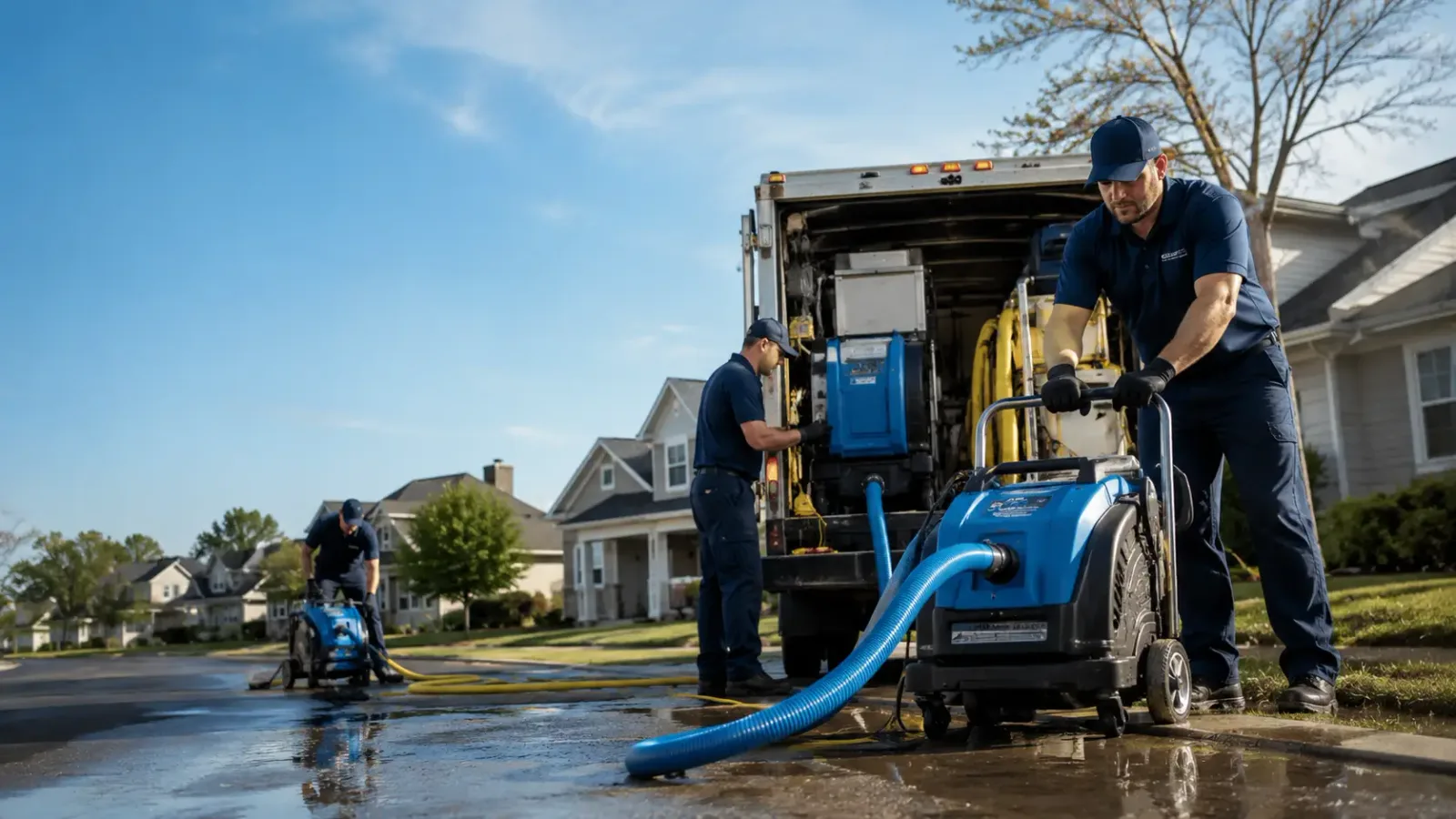 Flood Damage Cleanup in Commercial Point, OH